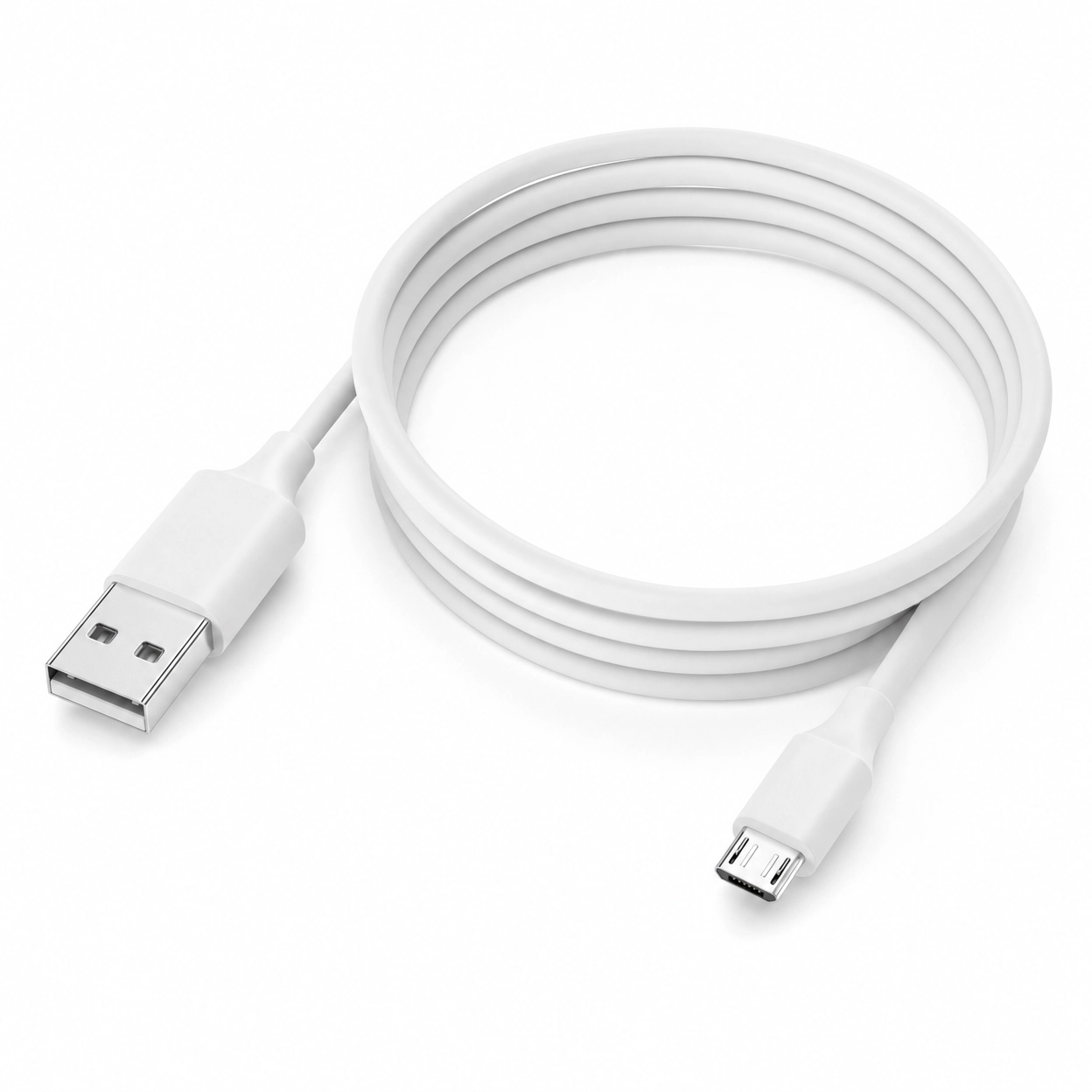 Micro-USB Charging Cable (White)